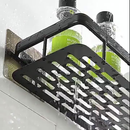 Suporte De Shampoo Organizador Alta qualidade Prateleiras De Banheiro Sem Furo Premium-Space Aluminium