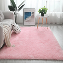 Tapete Felpudo Shaggy Antiderrapante 1,50x1,00 para Sala e Quarto