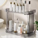 Organizador Multiuso Prateleira Diamante Acrílico Porta Maquiagem Perfumes Cosmeticos
