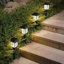 Kit 1-6 Luminaria Solar Espeto de Jardim Led Decoração Cazinha Recarregavel no Sol