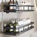 Suporte De Shampoo Organizador Alta qualidade Prateleiras De Banheiro Sem Furo Premium-Space Aluminium
