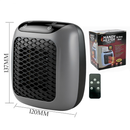 Aquecedor Portátil 110V 800W com Controle Remoto Mini Aquecedor para Quarto e Casa