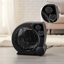 Aquecedor Portátil a Ar Ventilador Quente Preto AQ04 - Mimo Style
