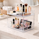 Organizador Multiuso Prateleira Diamante Acrílico Porta Maquiagem Perfumes Cosmeticos