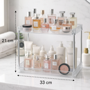 Organizador Multiuso Prateleira Diamante Acrílico Porta Maquiagem Perfumes Cosmeticos