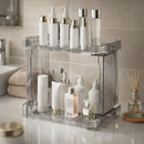 Organizador Multiuso Prateleira Diamante Acrílico Porta Maquiagem Perfumes Cosmeticos
