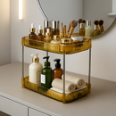 Organizador Multiuso Prateleira Diamante Acrílico Porta Maquiagem Perfumes Cosmeticos